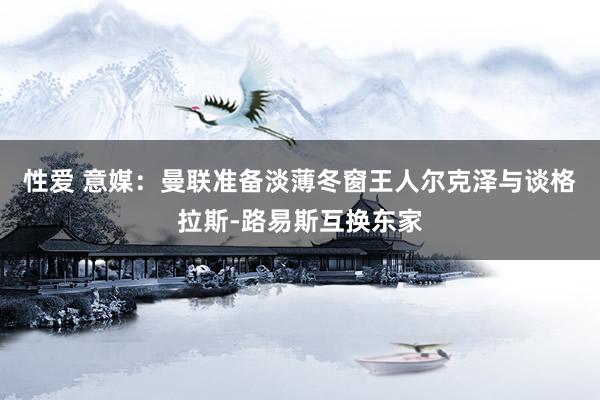 性爱 意媒：曼联准备淡薄冬窗王人尔克泽与谈格拉斯-路易斯互换东家
